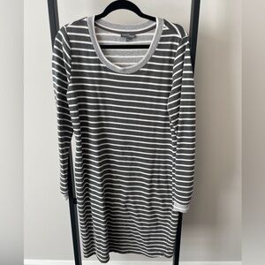 Market & Spruce Kyle Striped French Terry Dress